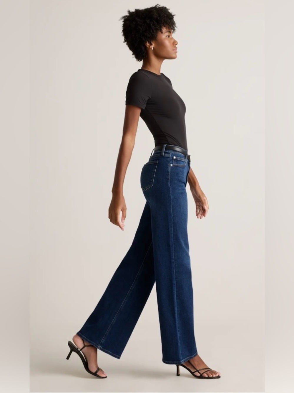 Quince Bella Stretch Wide Leg Jeans, size 29 - Picture 7 of 9